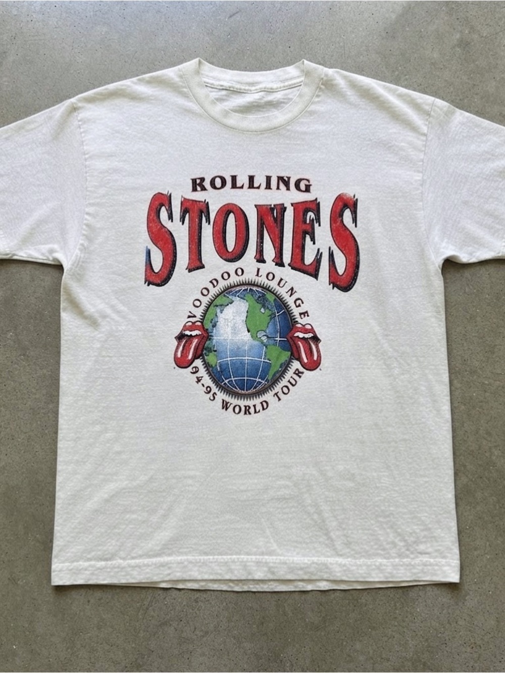 Rolling Stones Voodoo Lounge 94-95 Tour Graphic Gildan T-Shirt